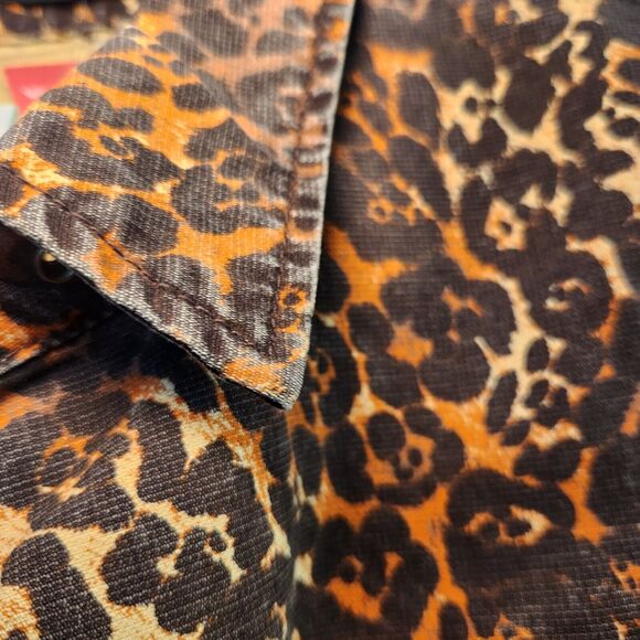 NWT Sisley Girls "Wild Soul" Animal Print Jacket – Size XL (10-11 Years) - Picture 8 of 15